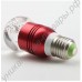 Светодиодная лампа (LED) E27 3Вт, 220В, 16 цветов, шар прозрачный, с пультом управления
